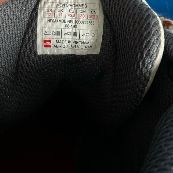 The North Face Back to Berkeley Mid WATERPROOF Vintage White Hiking Boot 12 - Picture 7 of 7